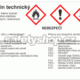 Značení nebezpečných látek a obalů - GHS štítky s názvem: Benzín technický
