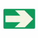 Fotoluminiscenční podlahové značení - Podlahový symbol: Obdélník se šipkou