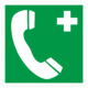 Bezpečnostní tabulka: Symbol bez textu - Telefon
