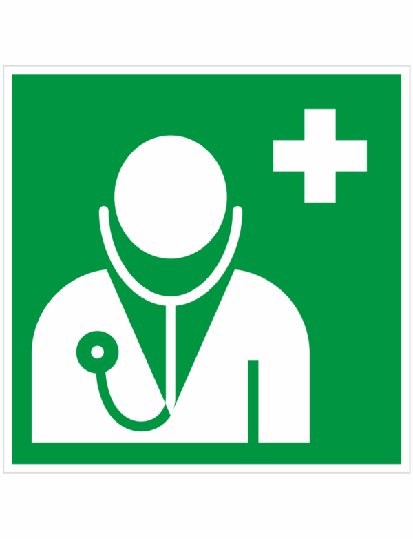 Lékař symbol ISO 7010