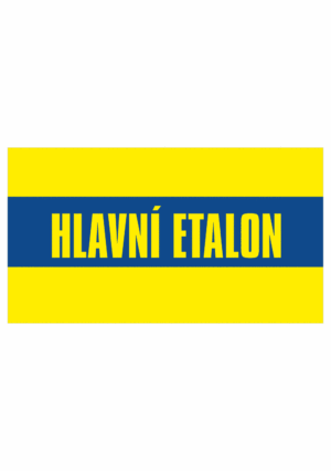 Revizní a kalibrační štítky: Kalibrační štítek - Hlavní etalon