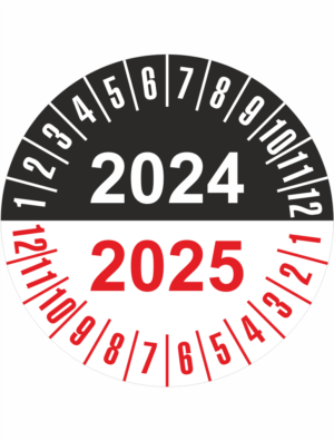 Revizní a kalibrační kolečka - Dvouleté: Kontrolní kolečko 2024 / 2025