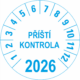Revizní a kalibrační kolečka - Jednoleté: Příští kontrola 2026