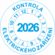 Revizní a kalibrační kolečka - Jednoleté: Kontrola elektrického zařízení 2026