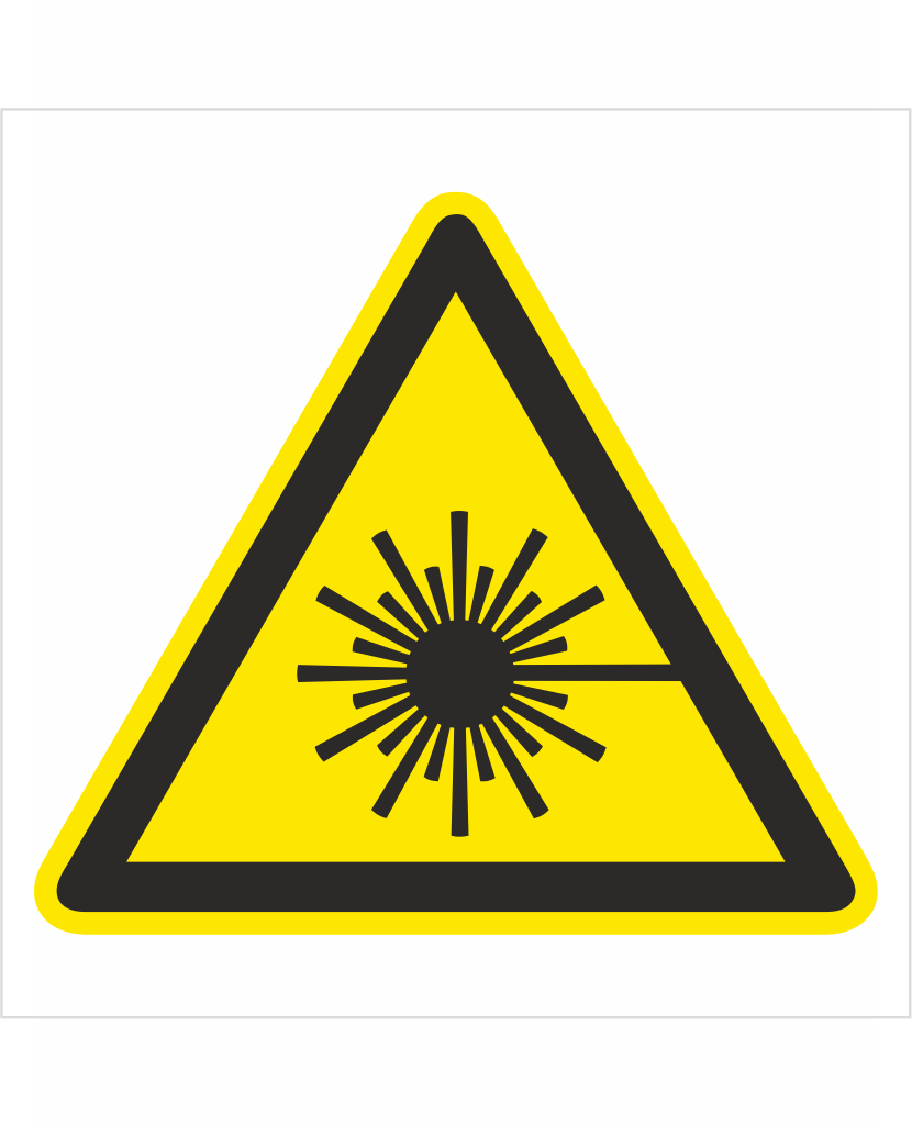 Nebezpečné laserové záření ISO 7010 | TEST - safetyshop