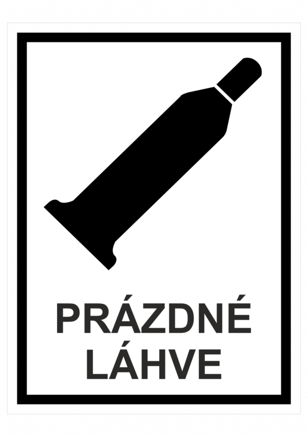 Prázdné láhve