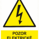 Značení elektro a ESD: Elektro výstrahy - Pozor elektrické zařízení