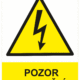 Značení elektro a ESD - Elektro výstrahy: Pozor pod napětím