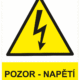 Značení elektro a ESD - Elektro výstrahy: Pozor napětí 3x 230/400V