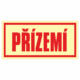 Značení budov - Značení podlaží: Přízemí (Fotoluminiscenční)