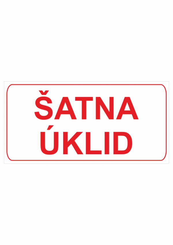 Šatna úklid