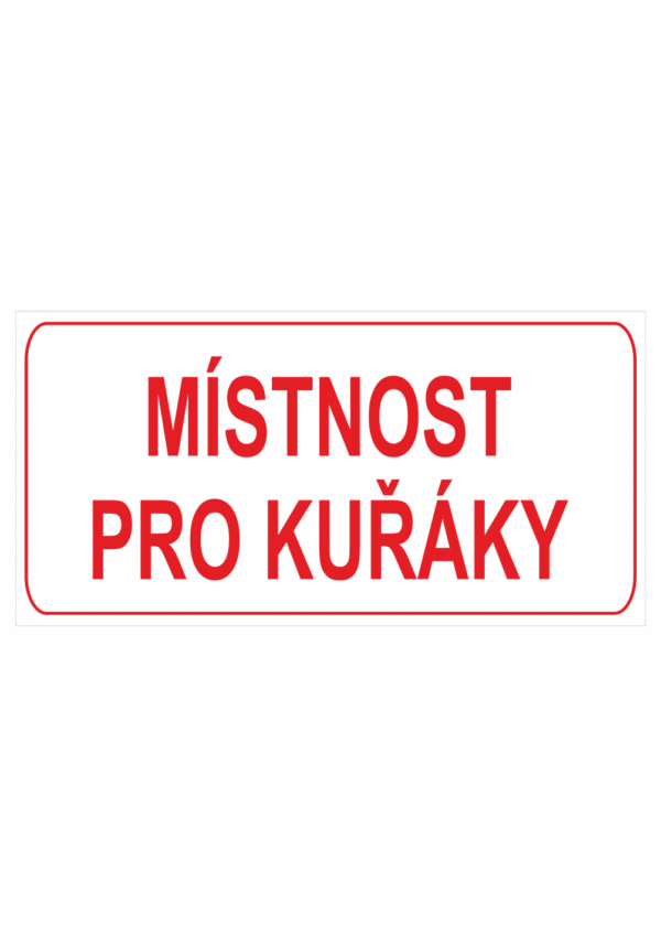 Místnost pro kuřáky