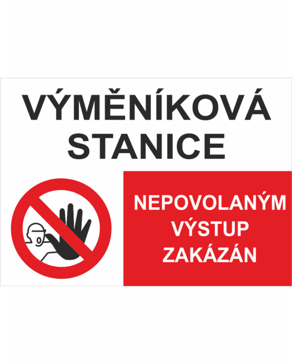 Výměníková stanice - Nepovolaným ..