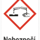 Značení nebezpečných látek a obalů - Symboly GHS Nebezpečí: Korozivní