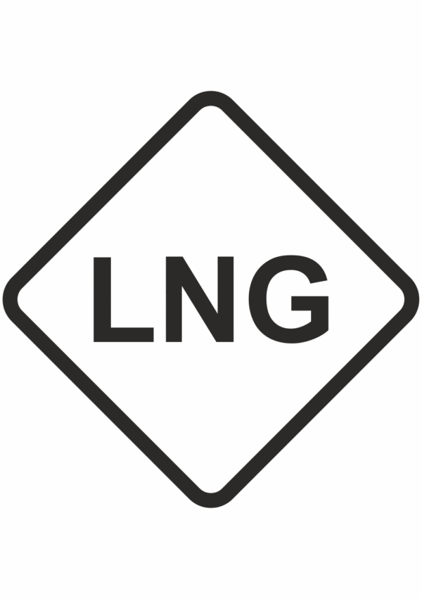 označení paliv LNG - zemní plyn