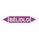 Značení dle ČSN - Oboustranné potrubní šipky: Bělidlo