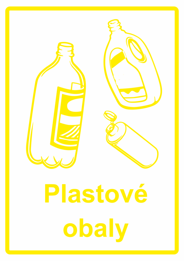 Separovaný odpad - plastové obaly