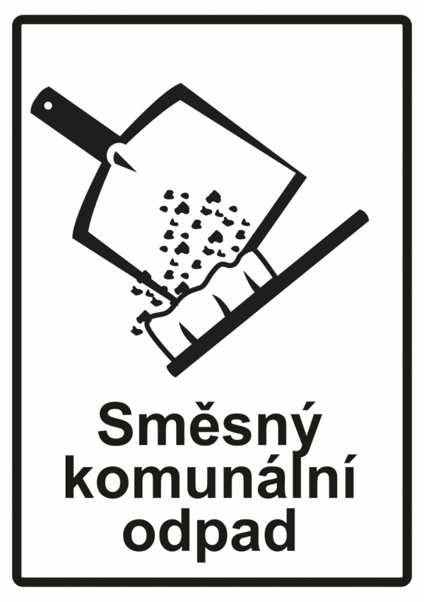 Separovaný odpad - směsný komunální odpad