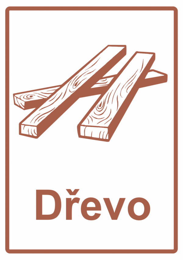 Separovaný odpad - dřevo