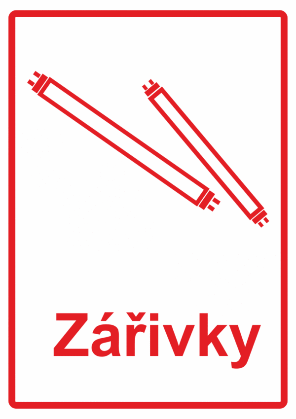 Separovaný odpad - zářivky