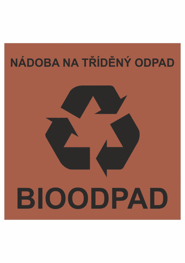 Nádoba na tříděný odpad - bioodpad