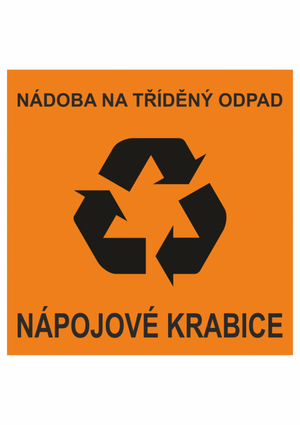 Nádoba na tříděný odpad - nápojové krabice
