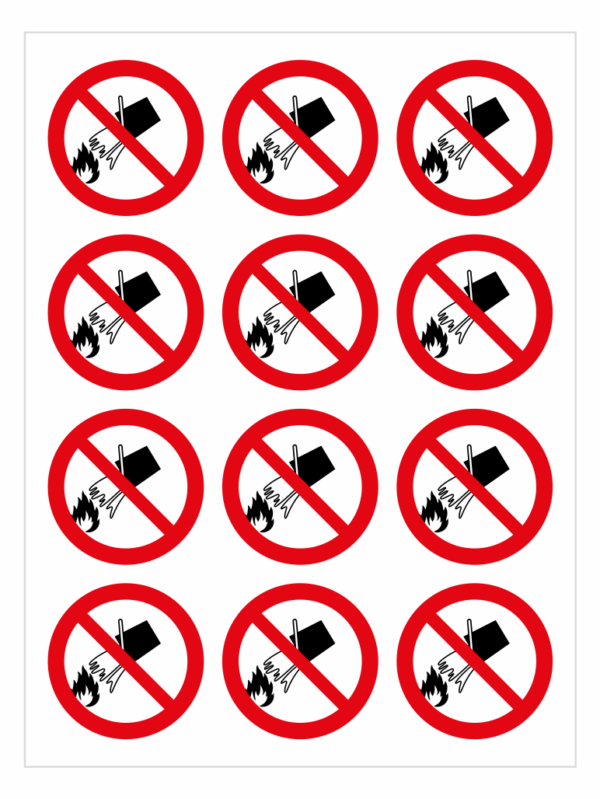Nehaste vodou ISO 7010
