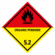 Značení nebezpečných látek a obalů - Symboly ADR: Organic peroxide (ADR Třída 5.2)