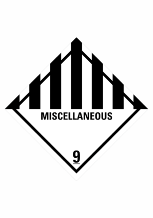 Značení nebezpečných látek a obalů - Symboly ADR: Miscellaneous (ADR Třída 9)