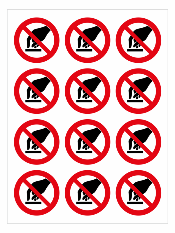 Nedotýkat se ISO 7010