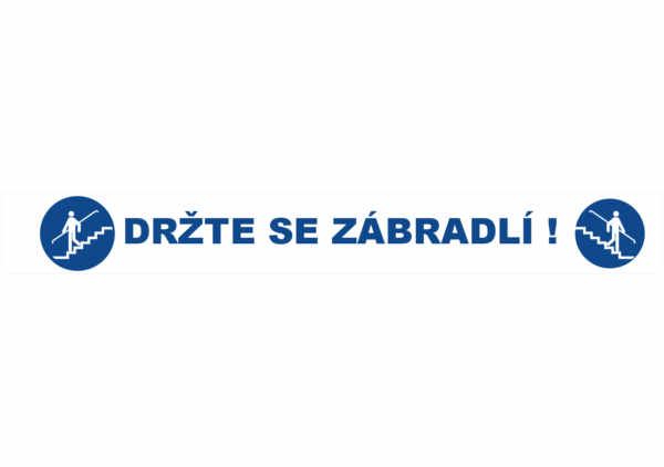 Držte se zábradlí
