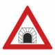 Dopravní značky plechové - Výstražné: Pozor, tunel (A21)