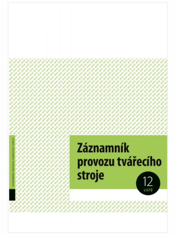 Záznamník provozu tvářecího stroje