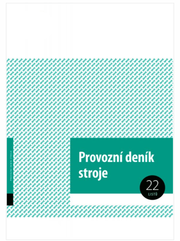 PROVOZNÍ DENÍK STROJE