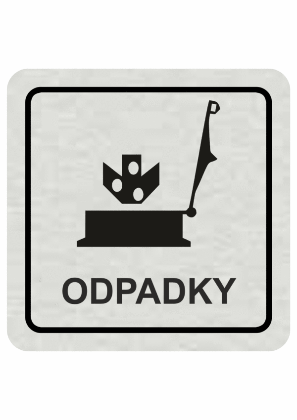 Piktogram - Odpadky