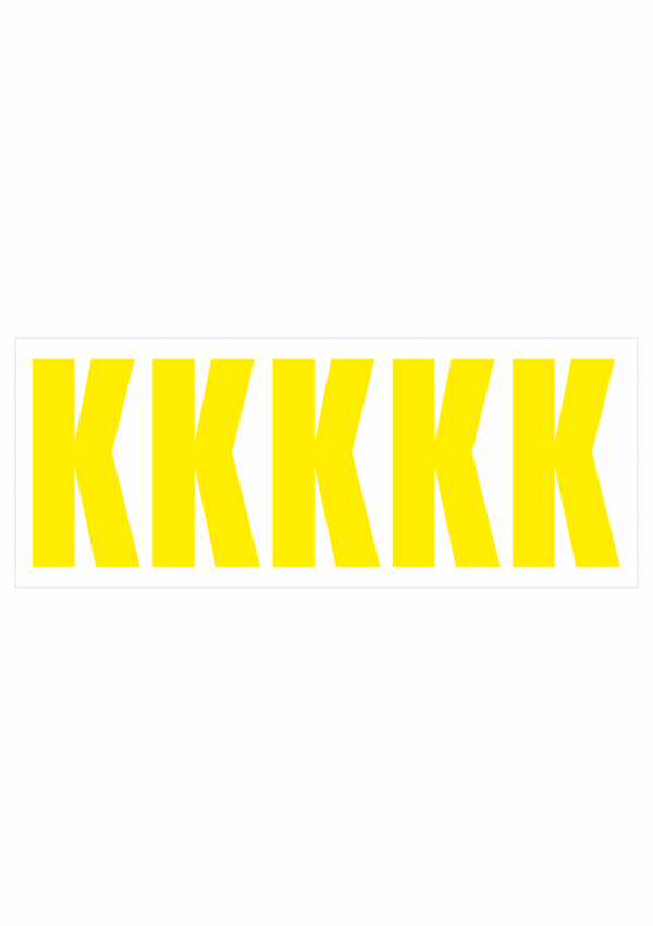 Samolepicí K žlutá