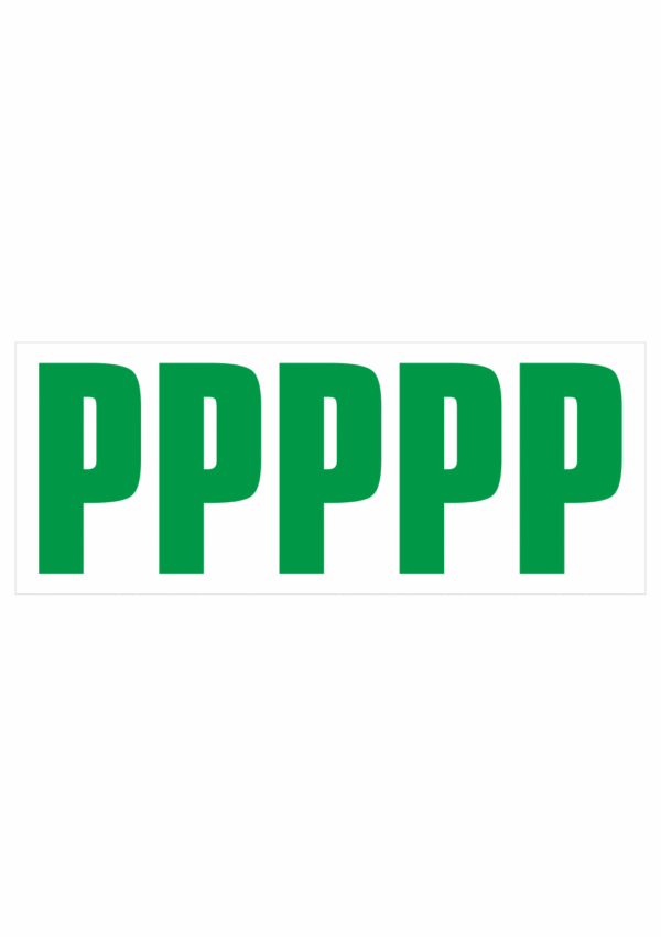 Samolepicí P zelená