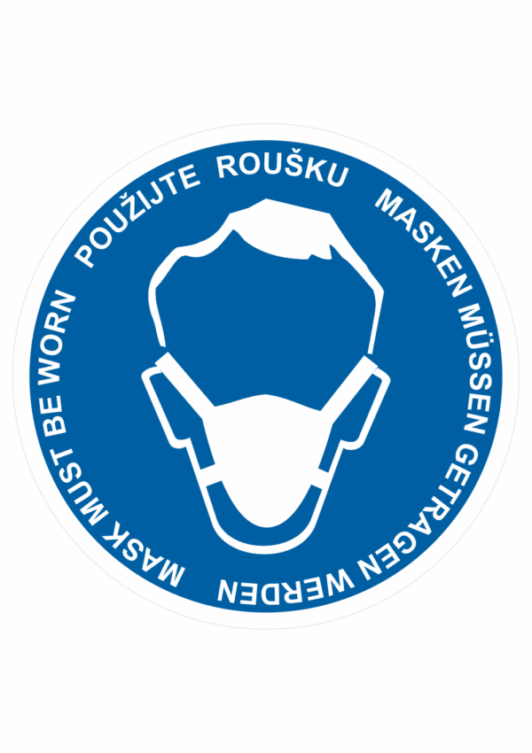 Použij roušku (CZ, ENG, DE)